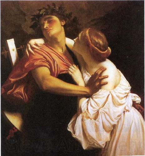 Lord Frederic Leighton Orpheus and Euridice